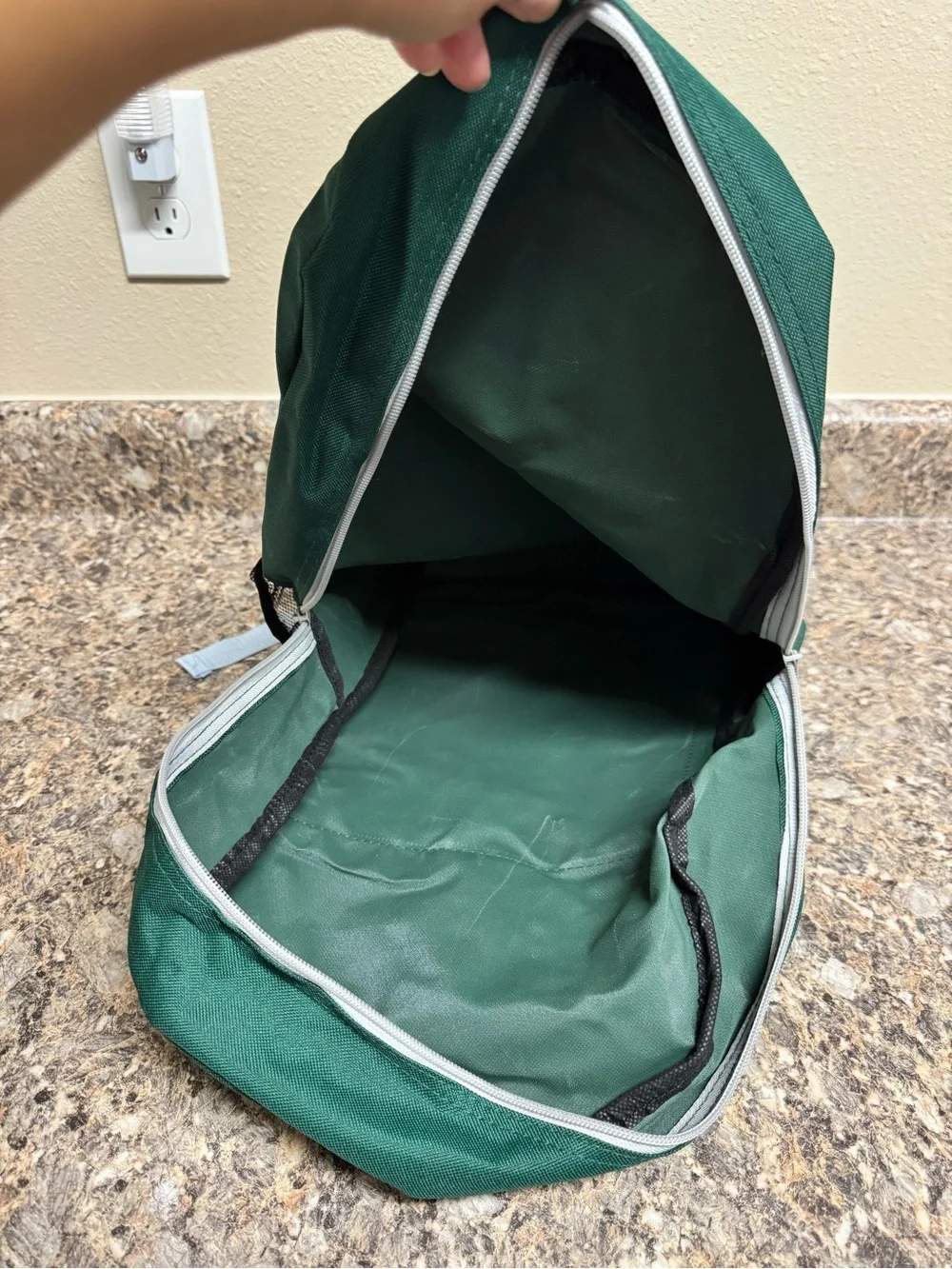 Dark Green Everyday Backpack